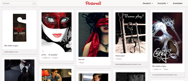 Pinterest - Screenshot